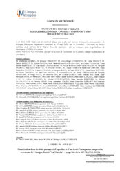 Constitution d'un droit de passage et d'aqueduc et d'un droit d'occupation temporaire, commune de Limoges, lieudit "La Mazelle" - propriété de la SCI MANULOGES