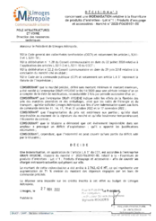 Décision n°3 concernant une indemnisation relative à la fourniture de produits d'entretien - Lot n°1 : Produits d'essuyage et accessoires - Marché n°2020-F0630101-00