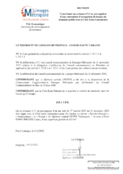Décision concernant un avenant n°11 de prorogation d'une convention d'occupation de locaux du domaine public avec le Club Ester Entreprises