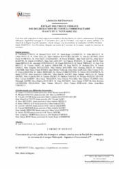 Concession de service public des transports urbains conclue avec la Société des transports en commun de Limoges Métropole - Signature d'un avenant n°7