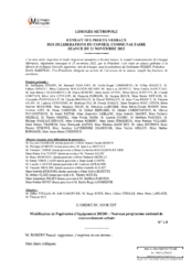 Modification de l'opération d'équipement 202201 - Nouveau programme national de renouvellement urbain