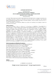 Budget annexe "assainissement" - budget supplémentaire