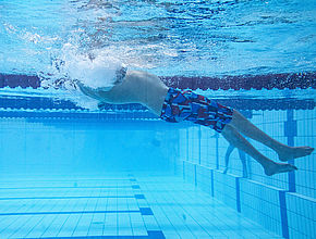 Entrainement à Limoges de l'équipe de France de Natation Paralympique pour les Jeux de Paris 2024 - Agrandir l'image (fenêtre modale)