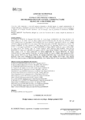 Budget annexe centre de recyclage - Budget primitif 2023