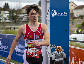 3e édition du Triathlon Limoges Métropole, arrivée - Agrandir l'image (fenêtre modale)