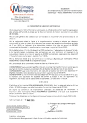 Décision de versement d'une aide à la transformation numérique - POLE ASSURANCE COURTAGE