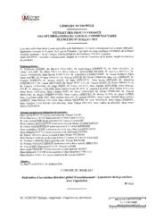 Réalisation d'un schéma directeur global d'assainissement - Lancement de la procédure avec négociation