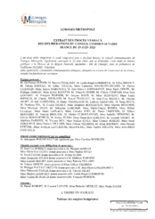 Tableau des emplois budgétaires