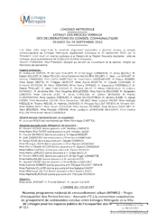 NPNRU – Projet d'écoquartier des Portes Ferrées - Avenant n°2 à la convention constitutive de groupement de commandes conclue entre Limoges Métropole et la Ville de Limoges 
