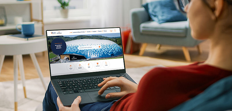 Nouveau site internet 2026 vélodrome Limoges Métropole