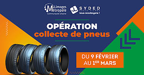 Collecte pneus 2026 Limoges Métropole 