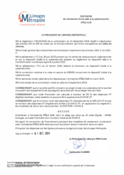 Décision concernant le versement d'une aide à la cybersécurité pour l'entreprise POLE EnR