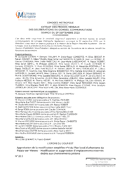 Approbation de la modification simplifiée n°4 du Plan local d’urbanisme du Palais-sur-Vienne – Modification et suppression d’emplacements réservés dédiés aux cheminements piétons