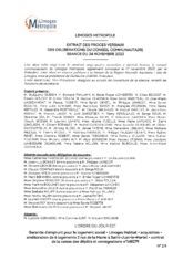 Garantie d'emprunt pour le logement social - Limoges Habitat - acquisition - amélioration de 6 logements 2 rue de la Mairie à Saint-Just-le-Martel - contrat de la caisse des dépôts et consignations n°148279