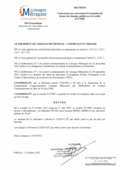 Décision concernant une convention d'occupation de locaux du domaine public avec la société ICCORE