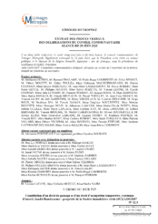 Constitution d'un droit de passage et d'un droit d'occupation temporaire, commune d'Aureil, lieudit Bambournet - propriété de la Société immobilière civile (SCI) LOGIS87
