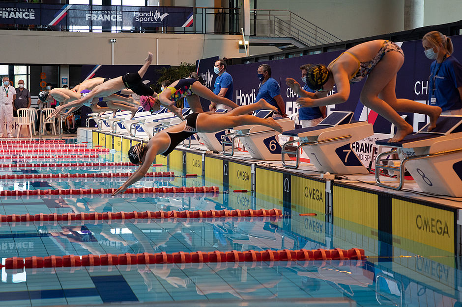 Championnat de natation Handisport