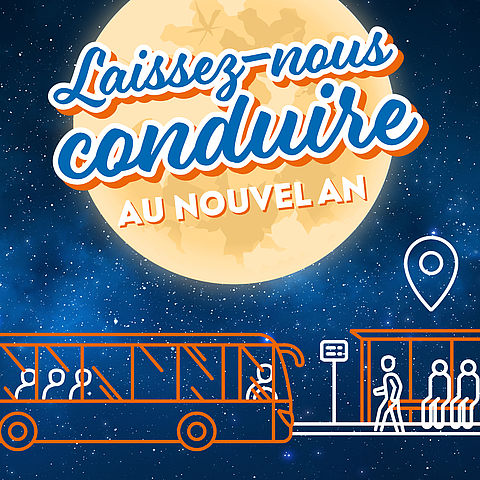 Laissez nous conduire pour le réveillon 2025 Limoges Métropole 