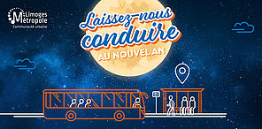 Laissez nous conduire pour le réveillon 2025 Limoges Métropole