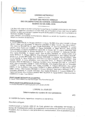 Détermination du nombre de vice-présidents