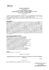 Adoption du plan de prévention du bruit dans l'environnement d'échéance 3 de Limoges Métropole