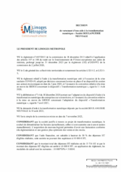 Décision de versement d'une aide à la transformation numérique avec la Société BOULANGERIE NEUVIALE