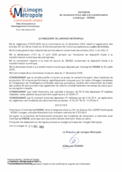 Décision de versement d une aide à la transformation numérique à l'entreprise PIXINE