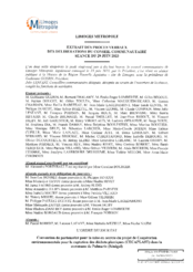 Convention de partenariat pour la mise en oeuvre du projet de Coopération environnementale pour la captation des déchets plastiques (CECAPLAST) dans la commune de Palmarin (Sénégal)