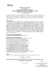 Réalisation d'un schéma directeur d'alimentation en eau potable - Lancement du marché en procédure avec négociation