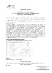 Bilan de la concertation préalable relative à l’aménagement du secteur du Mas de l’Age à Couzeix