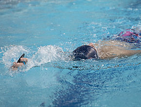 Entrainement à Limoges de l'équipe de France de Natation Paralympique pour les Jeux de Paris 2024 - Agrandir l'image (fenêtre modale)