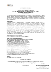 Approbation de la modification simplifiée n°1 du Plan local d’urbanisme de Limoges – Modification des règlements écrits et graphiques
