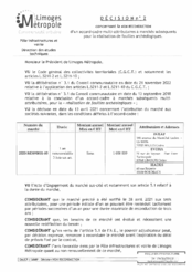 Décision n°2 concernant la non reconduction d'un accord-cadre multi-attributaires à marchés subséquents pour la réalisation de fouilles archéologiques