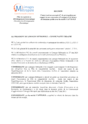 Décision concernant un avenant n°1 de prorogation par rapport à une convention d'occupation de locaux du domaine public avec la société CAPTEOLE
