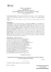 Acquisition d’une parcelle de terrain située à Verneuil-sur-Vienne, lieudit Grandvaud - Propriété de Madame BLANCHER