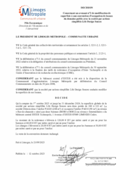 Décision concernant un avenant n°2 de modification de superficie à une convention d’occupation de locaux du domaine public avec la société par actions simplifiées LIFE DESIGN SONORE