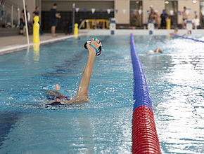 Entrainement à Limoges de l'équipe de France de Natation Paralympique pour les Jeux de Paris 2024 - Agrandir l'image (fenêtre modale)
