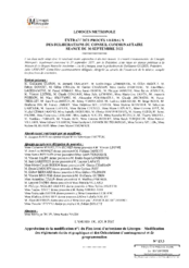 Approbation de la modification n°1 du Plan local d’urbanisme de Limoges – Modification des règlements écrits et graphiques et des Orientations d’aménagement et de programmation