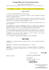 Clôture de la régie de recettes - Prêt de gobelets réutilisables - Régie n°076003
