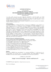 Budget "centre de recyclage" - décision modificative n°1