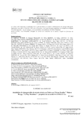 Acquisition de cinq parcelles de terrain situées au Palais-sur-Vienne lieudits " Maison Rouge, "Le Puy Moulinier" - propriété de la société WATTELEZ SA.