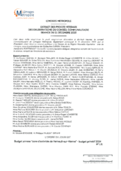 Budget annexe "zone d'activités de Verneuil-sur-Vienne" - budget primitif 2024