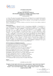 Budgets annexes "parc d'activités de la grande pièce", "parc d'activités Océalim", "lotissements d'activités économiques", "zone d'activités de Verneuil-sur-Vienne", "zone d'activités d'Aureil", "site du Mas de l'Age à Couzeix"