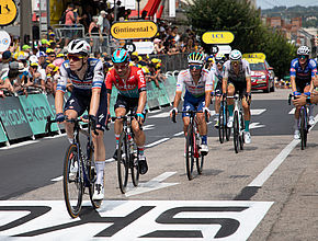 Arrivée du Tour de France 2023 à Limoges - Agrandir l'image (fenêtre modale)