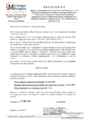 Décision n°2 relative à l'affermissement de la tranche opérationnelle n°2 du marché d'AMO pour l'élaboration et le suivi du 3ième PLH de Limoges Métropole et la réalisation d'études