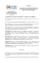 Décision concernant une prorogation d'une convention d'occupation de locaux du domaine public avec la société SILIS ELECTRONIQUE