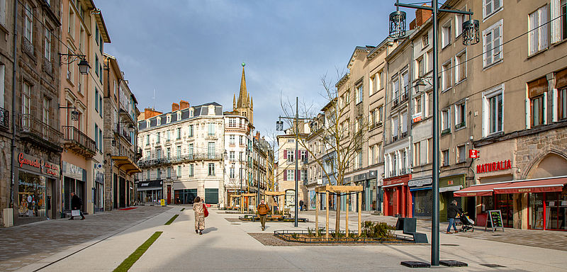 Limoges lace des Bancs, Clocher Saint-Michel à Limoges