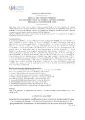 Approbation du projet de modification n°8 du Plan local d’urbanisme (PLU) de la commune de Couzeix – Création d’Orientations d’aménagement et de programmation thématiques et sectorielles sur le centre-bourg de Couzeix