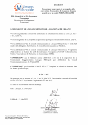 Décision concernant un avenant de prorogation à la convention d'occupation de locaux du domaine public avec la société PURPLE REALITY