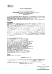 Approbation de la participation financière de Limoges Métropole à la réhabilitation et la résidentialisation de logements sociaux situés à Limoges « 28-30-32-34 et 38-40-42 rue Domnolet-Lafarge » par Limoges Habitat